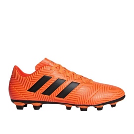 Kopačky Adidas Nemeziz 18.4 FxG M DA9594 vícebarevný pomerančový 1