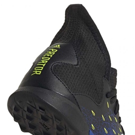 Kopačky Adidas Predator Freak.3 Tf Jr FY0624 bílá, tmavě modrá, černá černá 9
