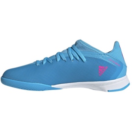 Adidas X Speedflow.3 V botách J Jr GW7493 modrý modrý 1
