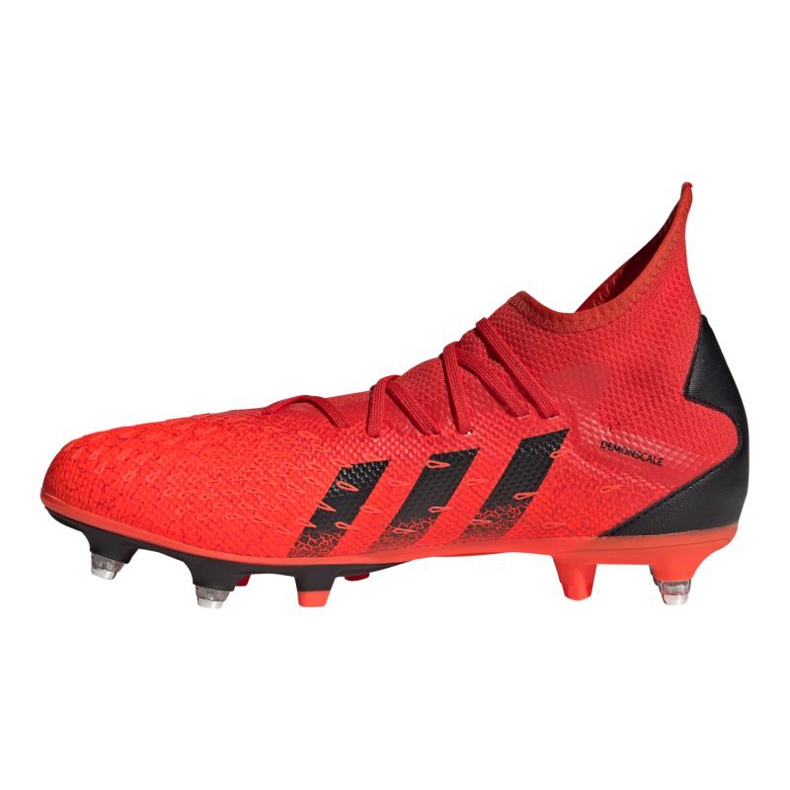 Kopačky Adidas Predator Freak.3 Sg M FY6308 vícebarevný pomeranče a červené 1