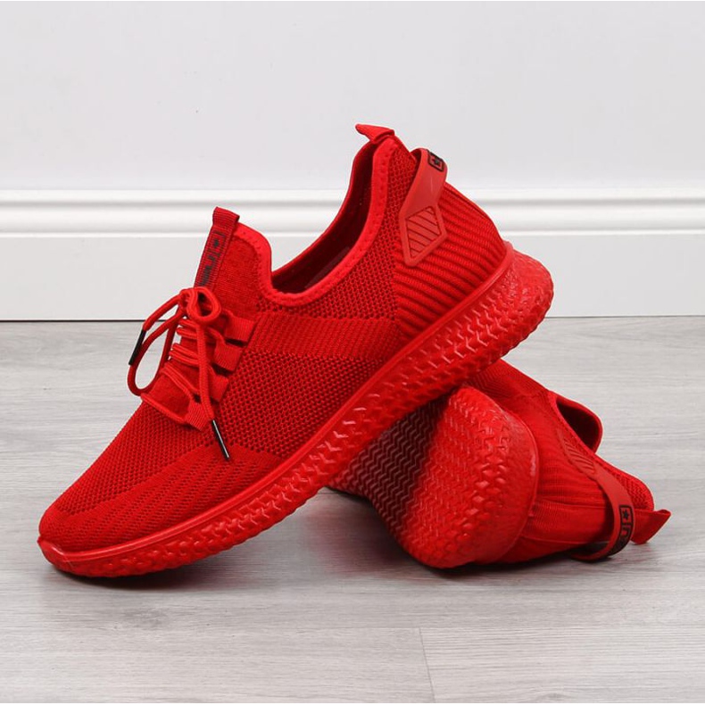 Textilní sportovní obuv Novinky M EVE266B červená červené 2