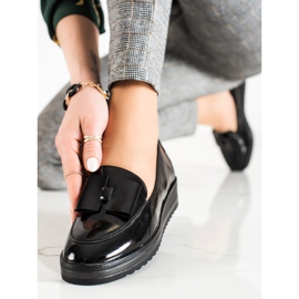 W. Potocki Boty Mokasíny Na Paltform Potocki černý 2