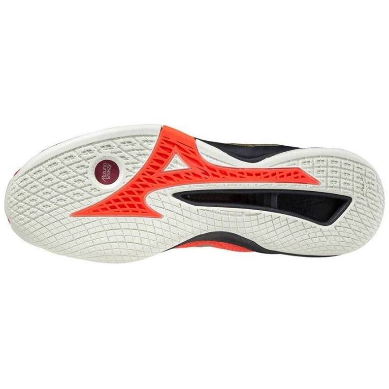 Sálová házenkářská obuv Mizuno Wave Stealth Neo Mid M X1GA200563 červený pomeranče a červené 1