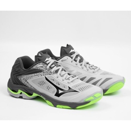 Volejbalové boty Mizuno Wave Lightning Z5 M V1GA190037 šedá odstíny šedé 1