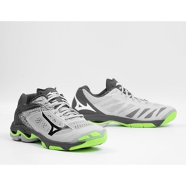 Volejbalové boty Mizuno Wave Lightning Z5 M V1GA190037 šedá odstíny šedé 2