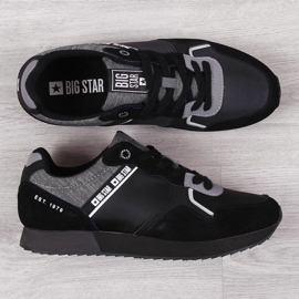 Sportovní boty Big Star JJ174145, černé černá 2