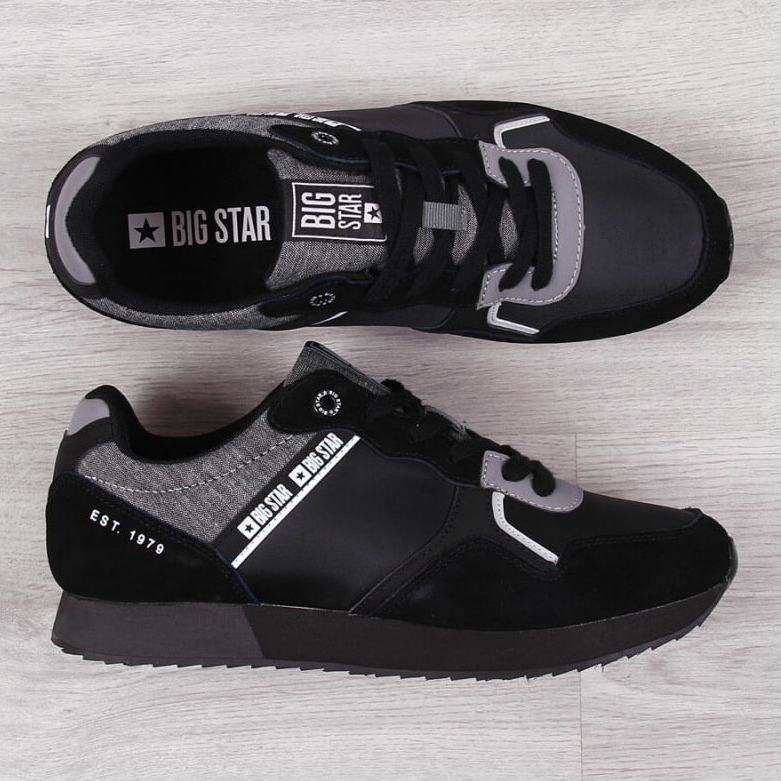 Sportovní boty Big Star JJ174145, černé černá 2