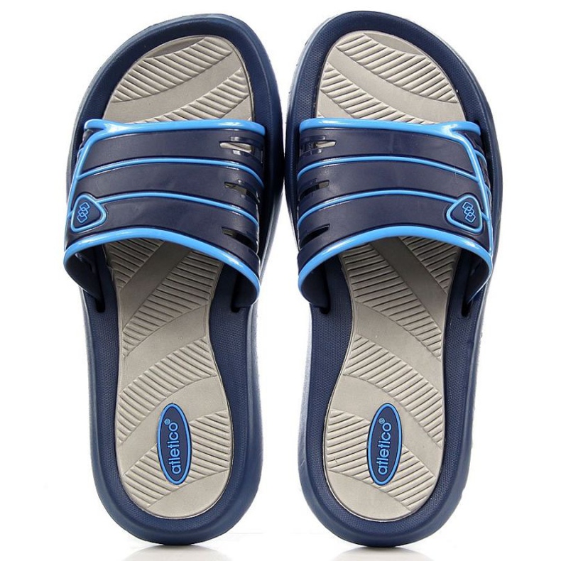 Gumové pantofle Atletico M ATC204B tmavě modré barvy námořnická modrá 1