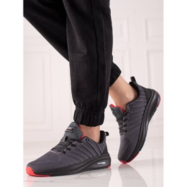 Šedé sportovní boty DK šedá 1