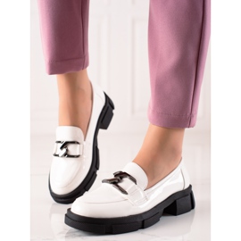 Goodin Mokasíny S Eko Kůží Na Platformě bílý 1