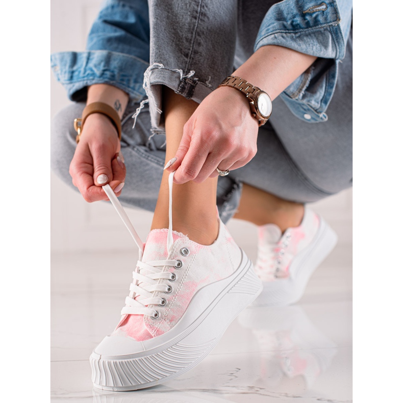 Seastar Módní Tenisky Na široké Platformě bílý 1