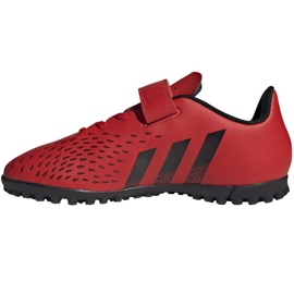 Kopačky Adidas Predator Freak.4 H&L Tf Jr FY6323 vícebarevný pomeranče a červené 1 Kopačky Adidas Predator Freak.4 H&L Tf Jr FY6323 vícebarevný pomeranče a červené 1
