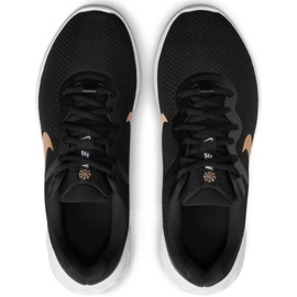 Běžecká bota Nike Revolution 6 Next Nature W DC3729 005 černý zlatý 1