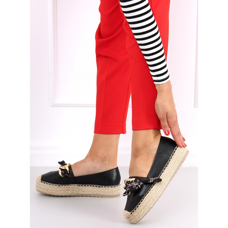 Dámské espadrilky Avril Black černá 1