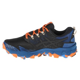 Asics Gel-FujiTrabuco 8 M 1011A668-400 černá modrý oranžový šedá 1