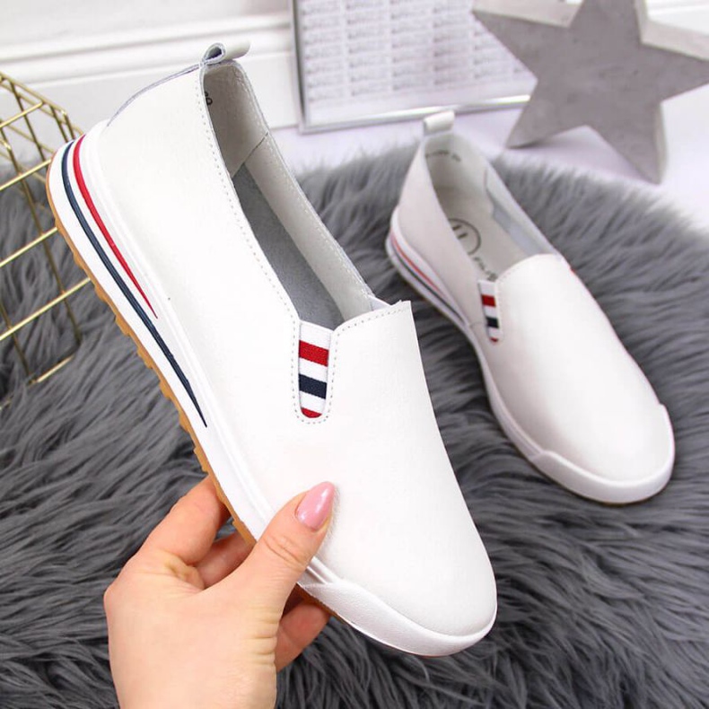 Slip on Sneakers Filippo W PAW313 bílé bílý 1