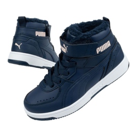 Boty Puma Rebound 375479 05 modrý 1