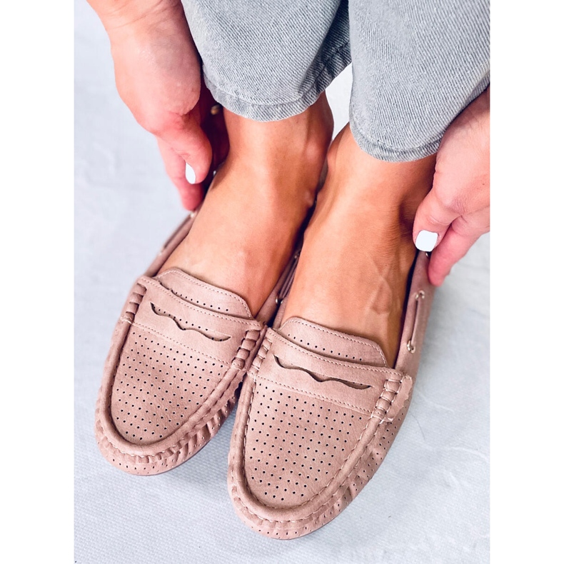 Dámské mokasíny Minori Pink růžový 1