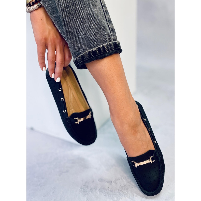 Dámské mokasíny Wong Black černý 2