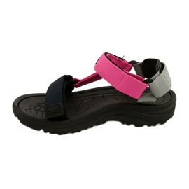 Dívčí sandály s pěnovou vložkou Lee Cooper LCW-22-34-0951K růžová růžový 2