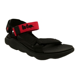 Lee Cooper LCW-22-34-0954L Pohodlné sportovní sandály černé černý 2