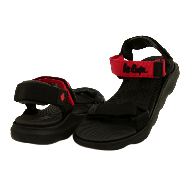 Lee Cooper LCW-22-34-0954L Pohodlné sportovní sandály černé černý 5