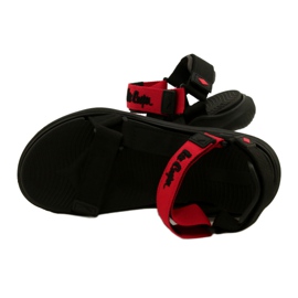 Lee Cooper LCW-22-34-0954L Pohodlné sportovní sandály černé černý 6