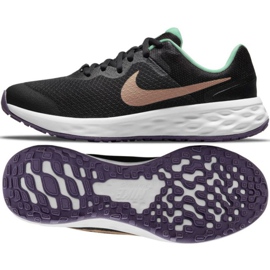 Běžecké boty Nike Revolution 6 Jr DD1096 005 černý 1