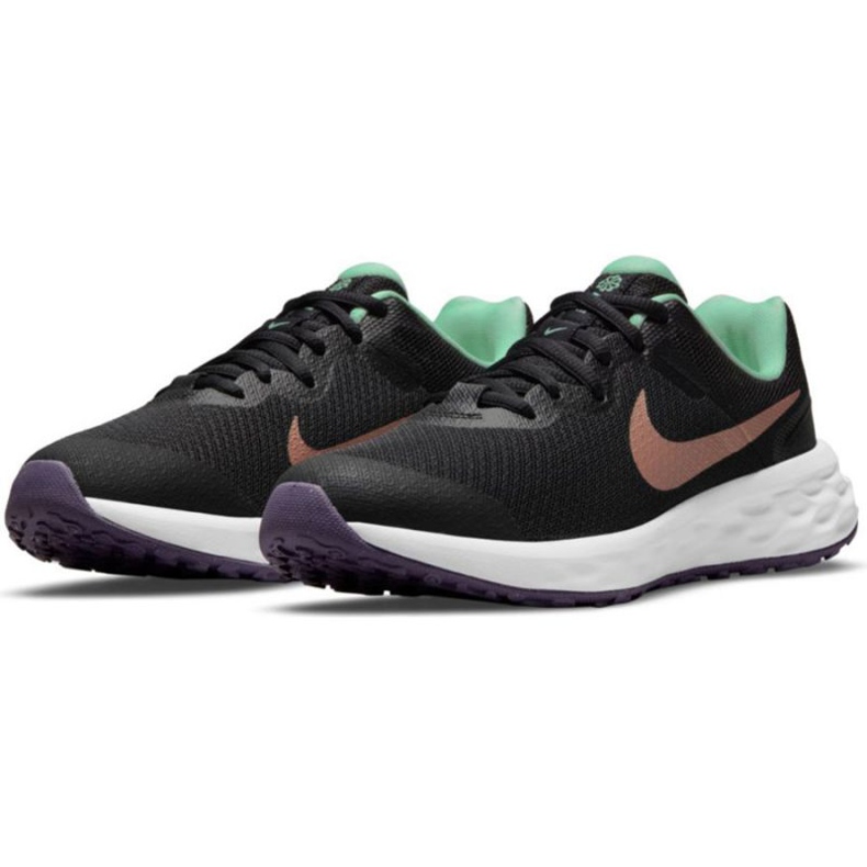Běžecké boty Nike Revolution 6 Jr DD1096 005 černá 2 Běžecké boty Nike Revolution 6 Jr DD1096 005 černá 2
