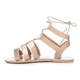 L. Day Římské gumové holínky hnědý 1