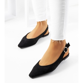 Černé baleríny Martinez černá 1 Černé baleríny Martinez černá 1