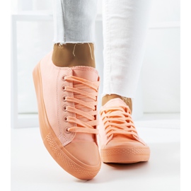 Oranžové neonové tenisky Hart pomerančový 1