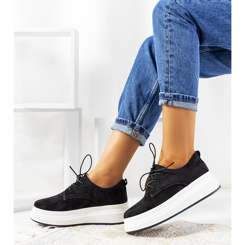 Černé dámské boty Gladys černá 1 Černé dámské boty Gladys černá 1