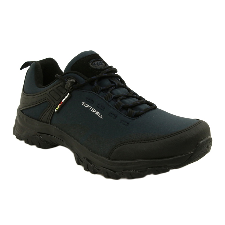 American Club Americké trekové boty nepromokavé softshellové WT83 / 22 Navy blue námořnická modř 1