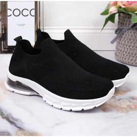 Slip on sportovní boty Potocki W WOL57A černá černý 2