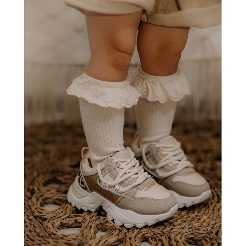 Dětské sportovní boty Tenisky Béžová Rommie béžový 2