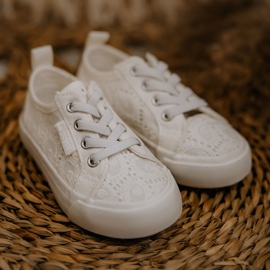 Prolamované tenisky Big Star JJ374020 White bílý bílý 2