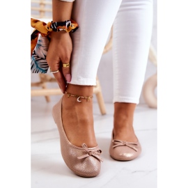 Dámské klasické baleríny profilovaná vložka Pink Fimme růžový 2