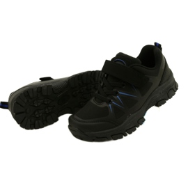 American Club Americká softshell sportovní bota pro suchý zip WT94/22 černé černý 5