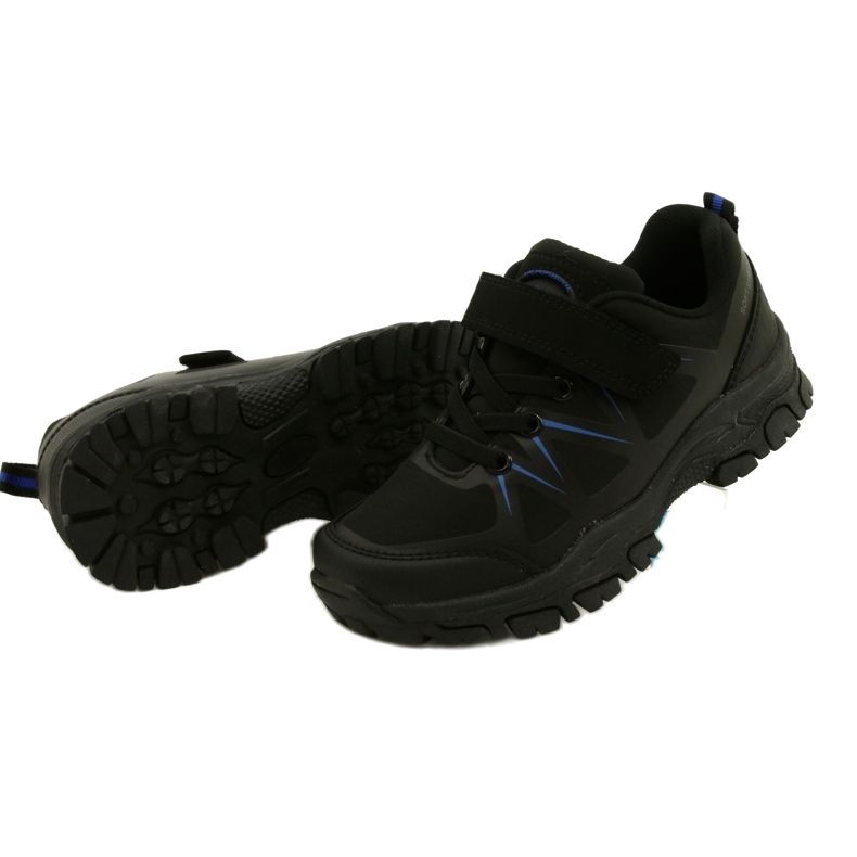 American Club Americká softshell sportovní bota pro suchý zip WT94/22 černé černý 5