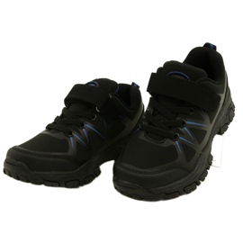 American Club Americká softshell sportovní bota pro suchý zip WT94/22 černé černá 3