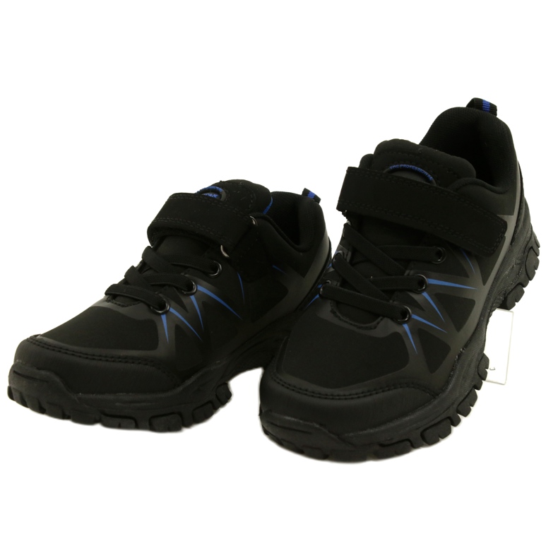 American Club Americká softshell sportovní bota pro suchý zip WT94/22 černé černý 3