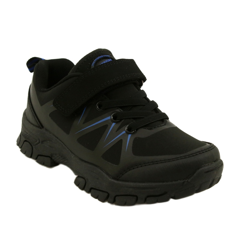 American Club Americká softshell sportovní bota pro suchý zip WT94/22 černé černá 1