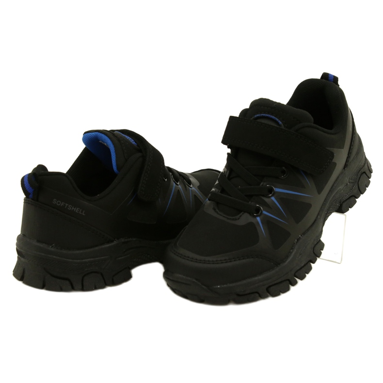 American Club Americká softshell sportovní bota pro suchý zip WT94/22 černé černý 4