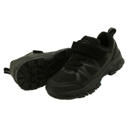 American Club Americká softshell sportovní bota pro suchý zip WT94/22 černé černý 5
