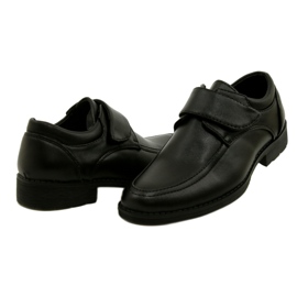 American Club Boys Shoes Leather Insert pro suchý zip KOM37/22 Black černý 3