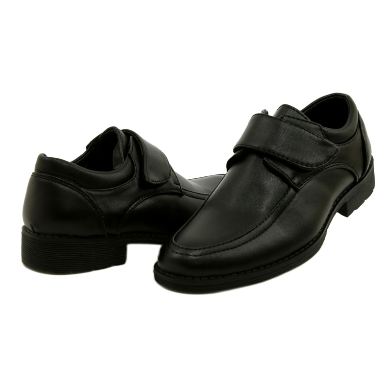 American Club Boys Shoes Leather Insert pro suchý zip KOM37/22 Black černý 3