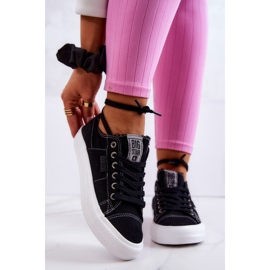 Dámské tenisky Big Star JJ274098 Černé tenisky černá 1