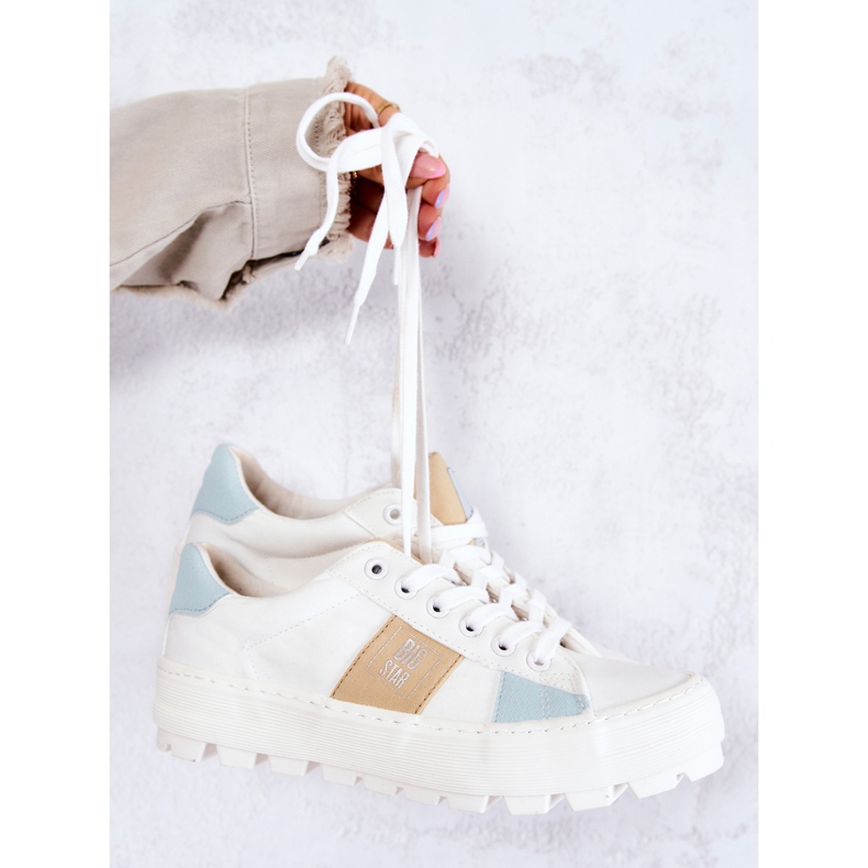 Dámské tenisky Big Star JJ274480 Bílé bílý 2