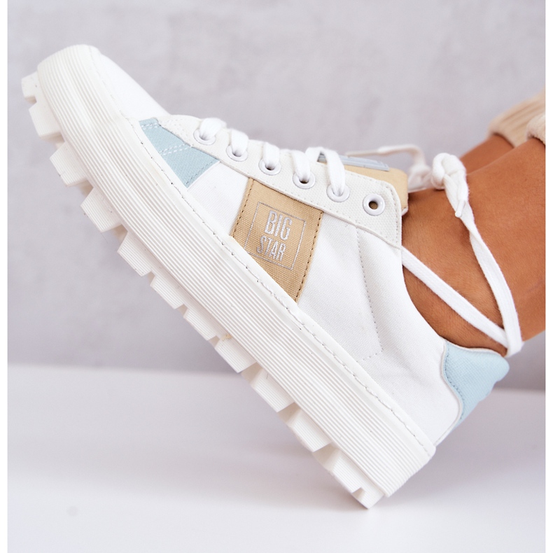 Dámské tenisky Big Star JJ274480 Bílé bílý 1